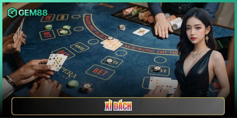 Xì Dách Tại Gem88 Rút Bài Tới 21 Nút Đậm Chất Việt