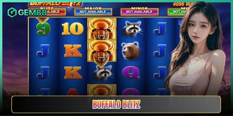 Buffalo Blitz Tại Gem88 Slot Trâu Rừng Hàng Ngàn Dòng Thắng